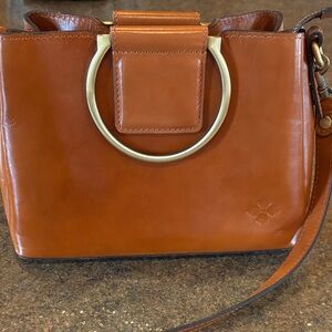 Brown Leather Handbag